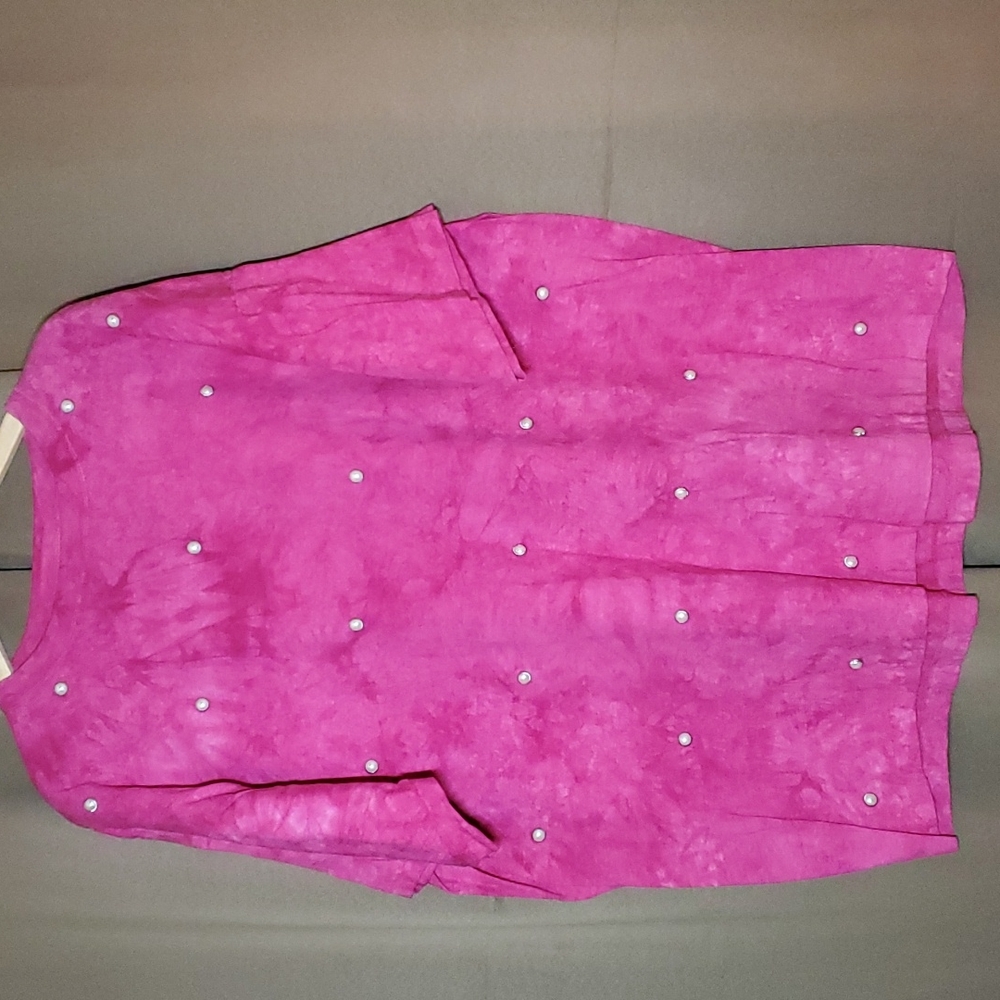 Vintage Marshall's Tie Dye Pink T-shirt